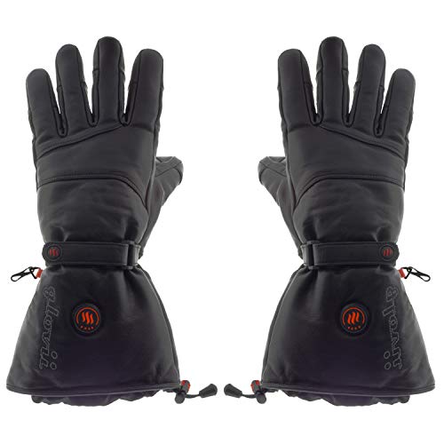 Glovii - Gants en cuir naturel Universal...