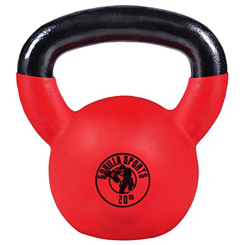 Gorilla Sports Kettlebell Vinyl - Pèse...