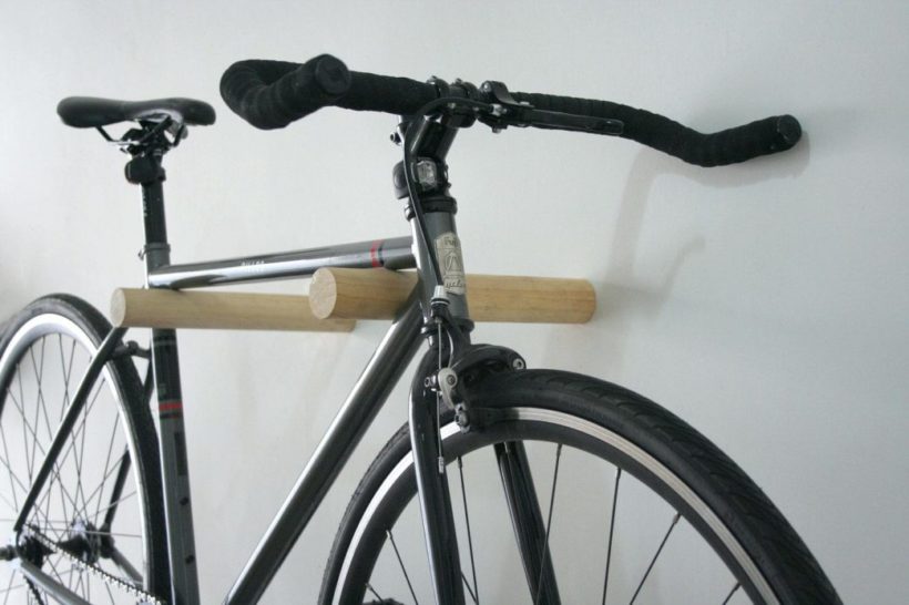 Lot De 2 Supports Muraux Vélo Rotatifs 130° - Charge 23 Kg, Caoutchouc Protecteur, Acier Robuste Pour Rangement Vertical