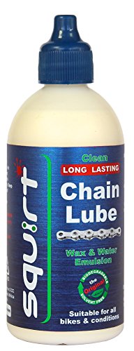 Lubrifiant pour chaîne longue durée Squirt Clean...