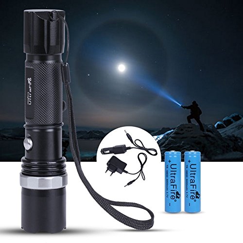 Lampe de poche à LED GHB Lanternes SWAT CREE de...