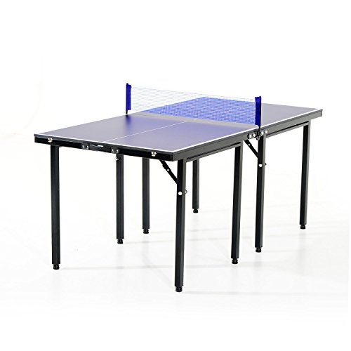 Table de ping-pong pliante 153x76.5x67cm +...