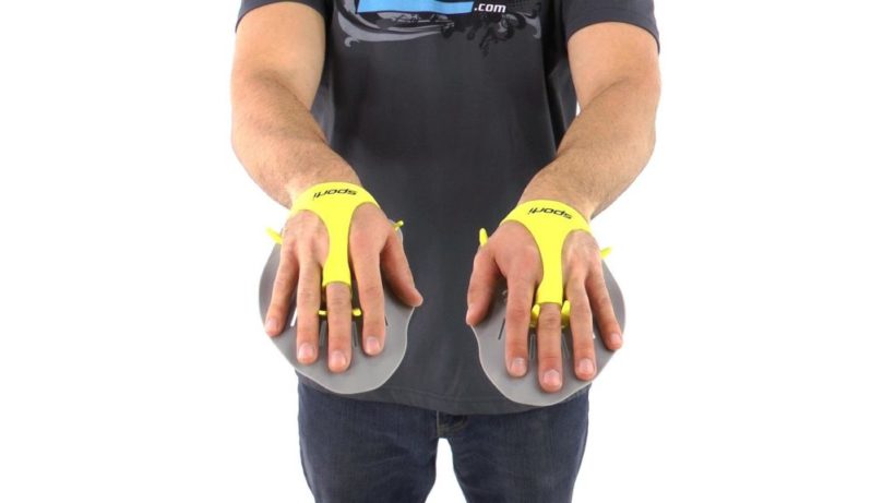 Palmes De Natation Pour Les Mains – Taille M (bleu) – Pour Améliorer La Technique, La Force Et La Vitesse - 12