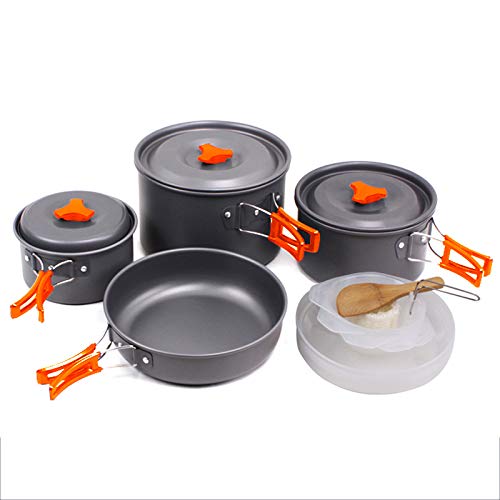 SKYSPER Ustensiles de cuisine Set de camping de...