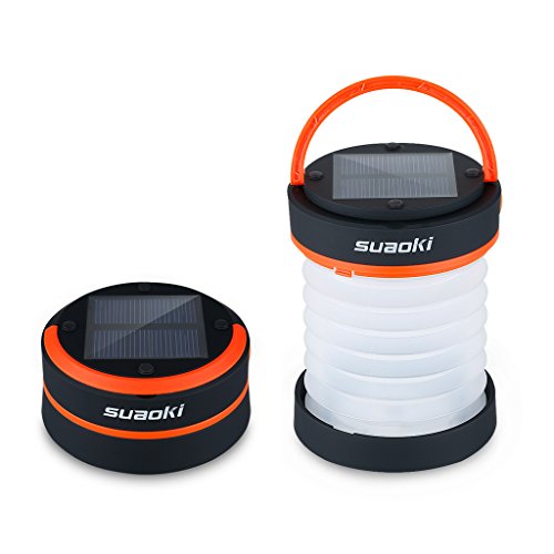 SUAOKI - Mini lanterne solaire à LED pour le camping...