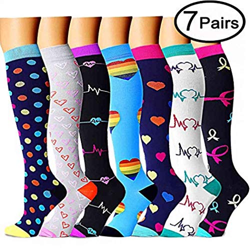 Chaussettes de compression KUGIN (7 paires),...