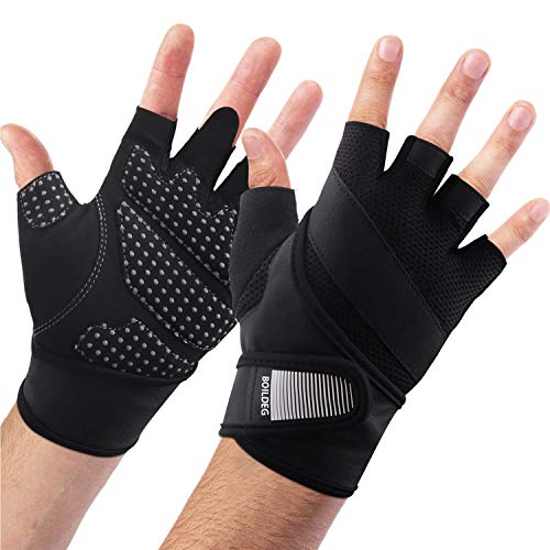 boildeg Gloves Gym Man...