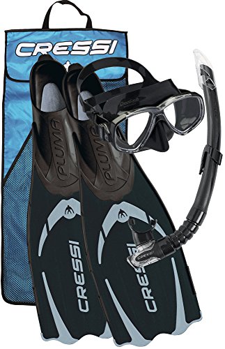 Cressi Pluma Pack Snorkel, unisexe,...