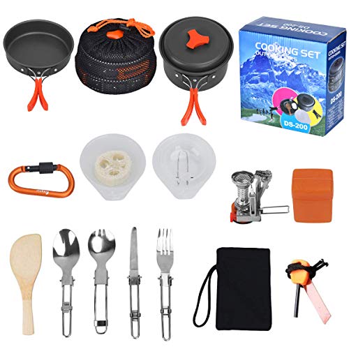 Kit de camping Outtybrave 17Pcs...