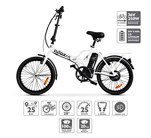 Nilox ebike X1- Bicycle Elctrica,...