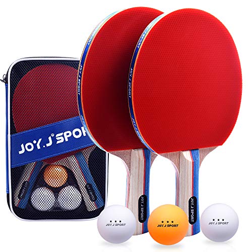 Joy.J Ping Pong Sets, 2 Racquets de...