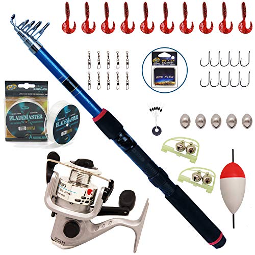 BPS Fishing Combo Kit Incluant la canne à pêche...