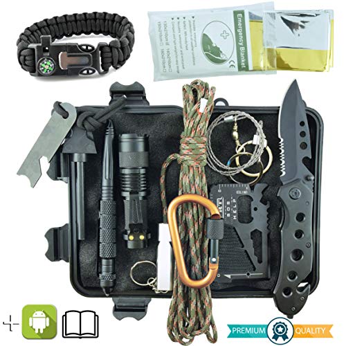 Kit de survie militaire professionnel...